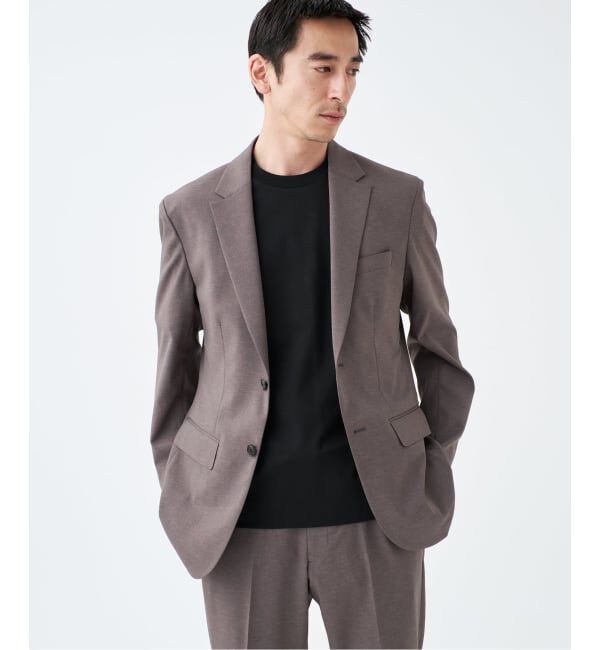 EDIFICE「"抗菌防臭＆シワ防止機能" ワルツ ツイル 2ボタン ジャケット」|スーツ|