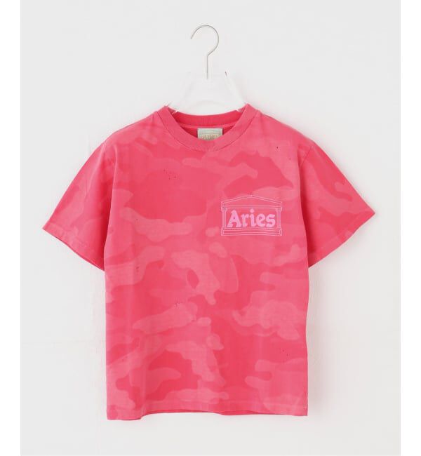 PULP「ARIES / アリーズ AGED CAMO SS TEE」|Tシャツ・カットソー|ピンク