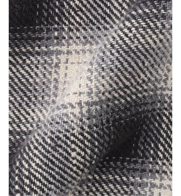 J.S.Homestead「J.S.Homestead / シュレッド ワーク チェック シャツ」|シャツ・ブラウス|