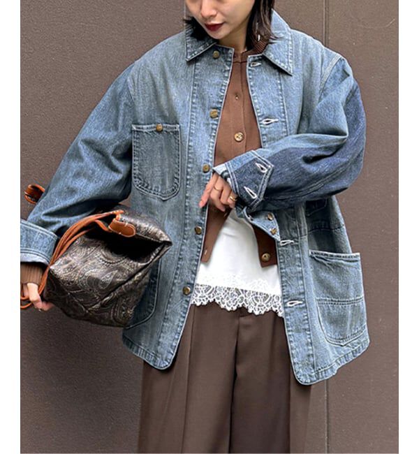 journal standard L'essage「別注【INSCRIRE*LEE*LESSAGE】LOCO JK DENIM OW*U：カバーオール」|その他|