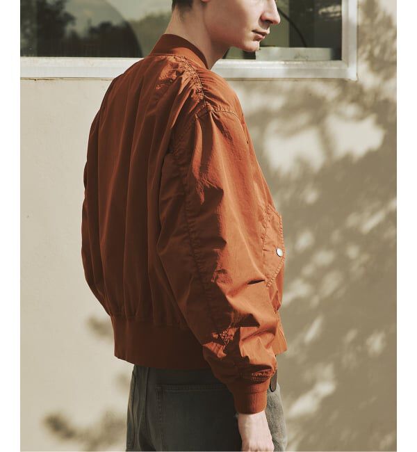 JOURNAL STANDARD「オーバー フィット ライト ボンバー ガーメントダイ ブルゾン」|ブルゾン・スタジャン|