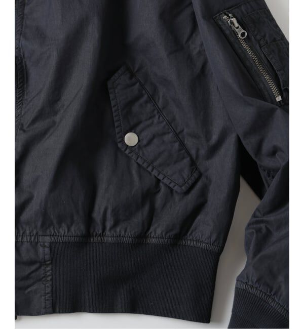 JOURNAL STANDARD「オーバー フィット ライト ボンバー ガーメントダイ ブルゾン」|ブルゾン・スタジャン|