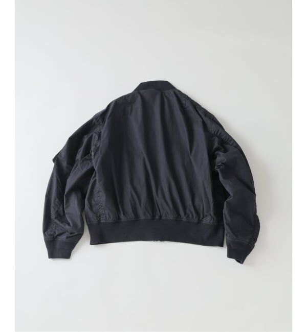 JOURNAL STANDARD「オーバー フィット ライト ボンバー ガーメントダイ ブルゾン」|ブルゾン・スタジャン|
