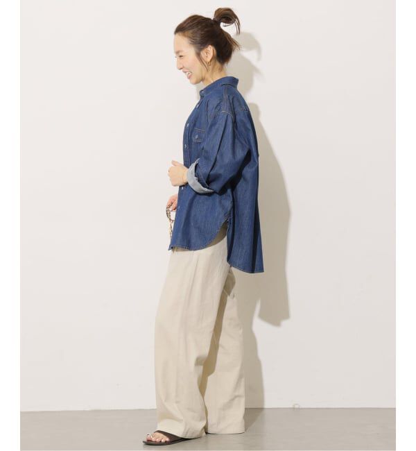 JOURNAL STANDARD relume「リネンフィールタックパンツ」|スラックス|