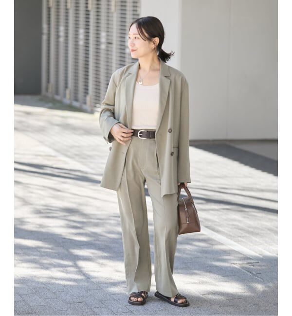 JOURNAL STANDARD「アイアスストレッチストレートパンツ」|スラックス|