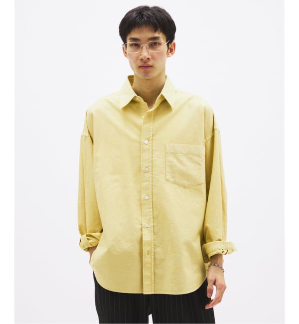 JOURNAL STANDARD「USA コットン オックスフォード オーバー フィット シャツ」|シャツ・ブラウス|マスタード