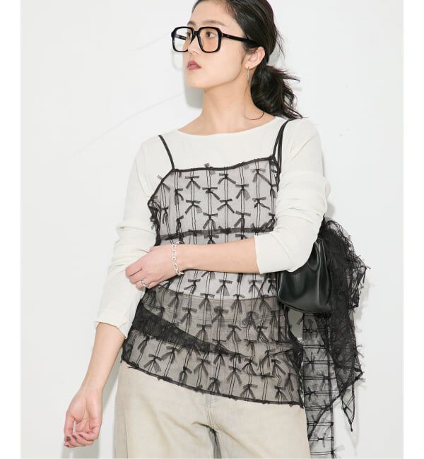 journal standard L'essage「スカーフ&キャミブラウス」|シャツ・ブラウス|