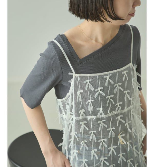 journal standard L'essage「スカーフ&キャミブラウス」|シャツ・ブラウス|