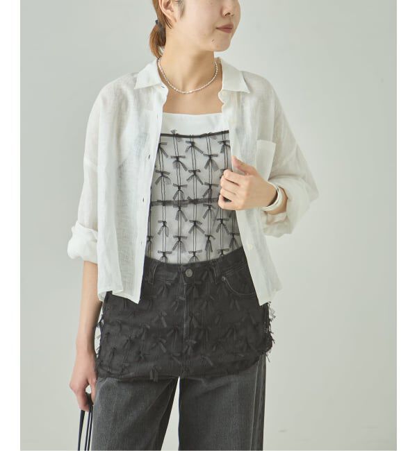 journal standard L'essage「スカーフ&キャミブラウス」|シャツ・ブラウス|