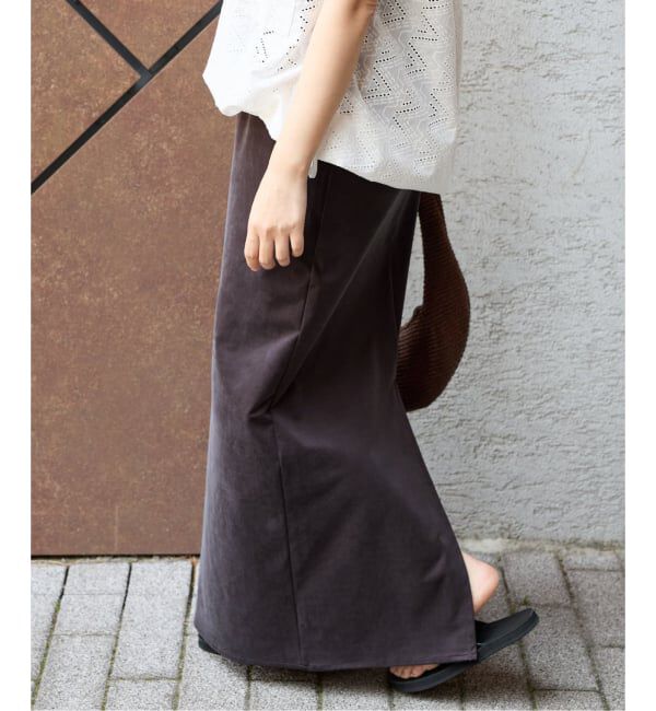 JOURNAL STANDARD「《追加3》フィブリルキュプラジャージーマキシスカート」|スカート|