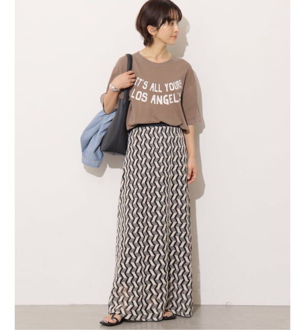 JOURNAL STANDARD relume「《WEB限定追加予約》【TORRAZZO DONNA/トラッゾドンナ】ジオメトリックレーススカート」|スカート|