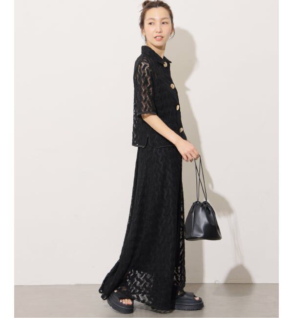 JOURNAL STANDARD relume「《WEB限定追加予約》【TORRAZZO DONNA/トラッゾドンナ】ジオメトリックレーススカート」|スカート|