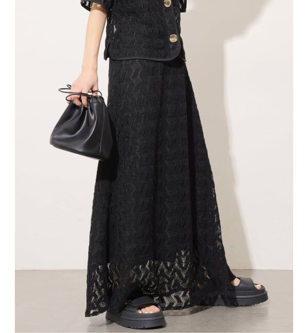 JOURNAL STANDARD relume「《WEB限定追加予約》【TORRAZZO DONNA/トラッゾドンナ】ジオメトリックレーススカート」|スカート|