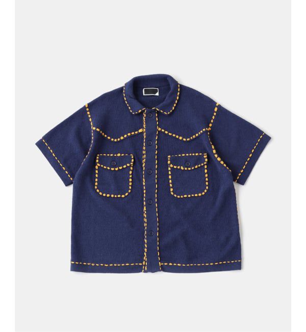 JOURNAL STANDARD「PHINGERIN / フィンガリン SUMMER PG1 WESTERN SHIRT」|シャツ・ブラウス|ネイビー