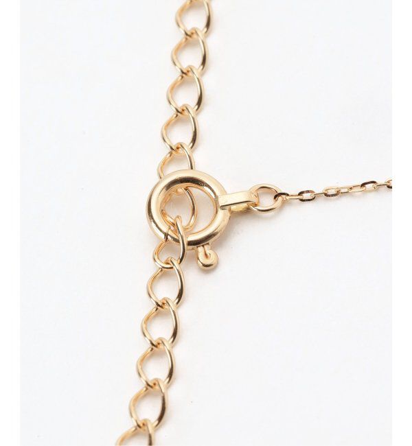 Lilas by Spick&Span「※シャインカットアズキチェーンネックレス 50cm K18」|ネックレス|