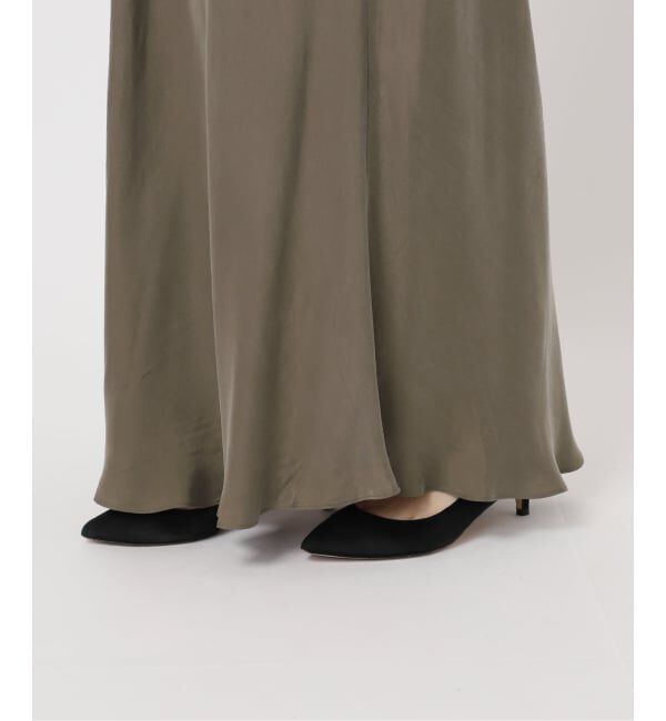 Spick and Span「《新色有り / 追加》ウォッシャブルキュプラフレアスカート」|スカート|