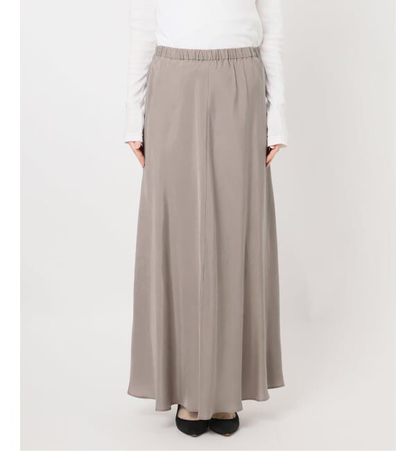 Spick and Span「《新色有り / 追加》ウォッシャブルキュプラフレアスカート」|スカート|