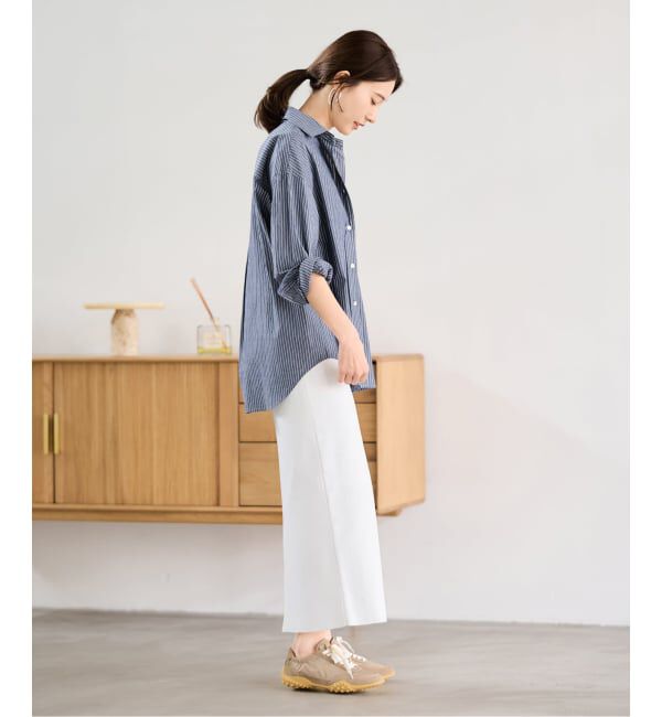 FRAMeWORK「≪追加 / 洗濯機洗い可能≫VIS-NYフルニードルタイトスカート」|スカート|