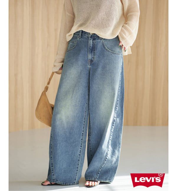 Spick and Span「LEVI'S/リーバイス 別注SMU SUPER BAGGY BARREL*」|デニム|ブルー A