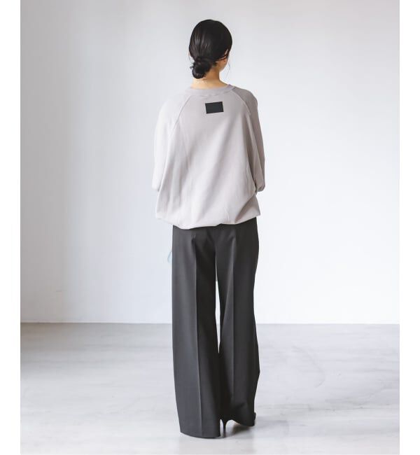 NOBLE「《追加・WEB限定カラー》エステルツイルストレッチスラックスパンツ」|スラックス|