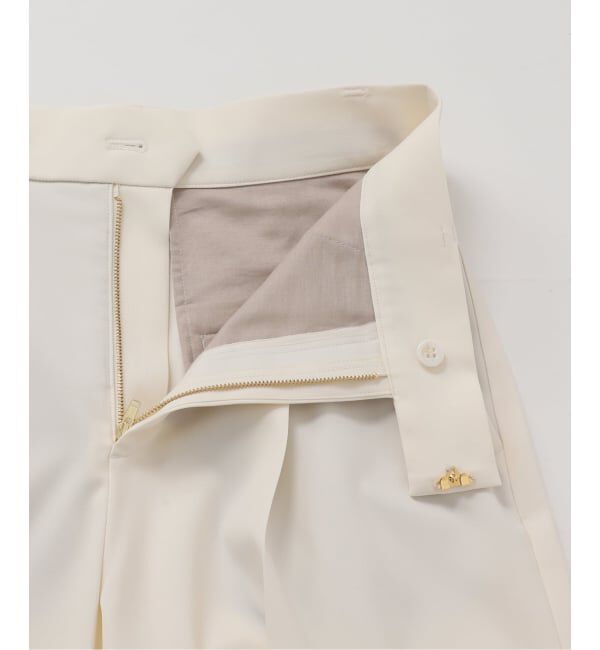 NOBLE「《追加・WEB限定カラー》エステルツイルストレッチスラックスパンツ」|スラックス|