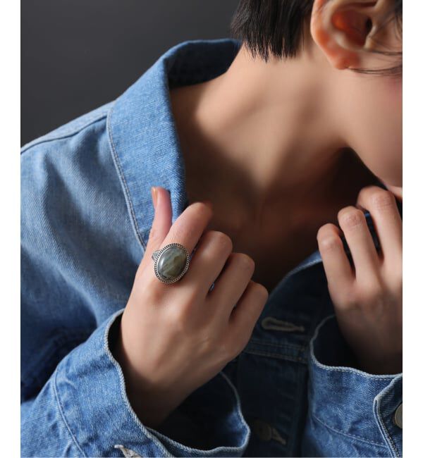 Spick and Span「【SAMH by LILAS】ラブラドライトリング SV」|リング|