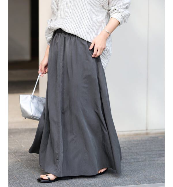 FRAMeWORK「ヴィンテージライクセミフレアスカート」|スカート|