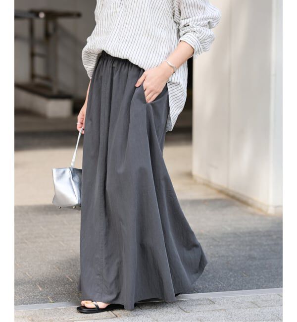 FRAMeWORK「ヴィンテージライクセミフレアスカート」|スカート|