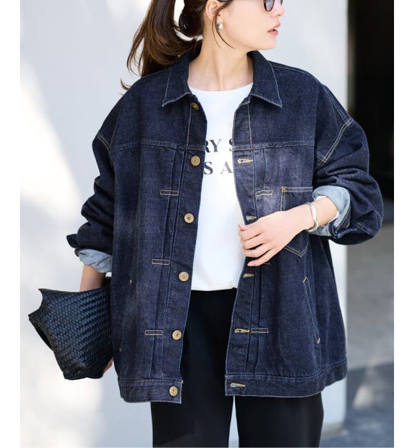 FRAMeWORK「≪追加≫エクストララージデニムジャケット 3」|デニムジャケット|