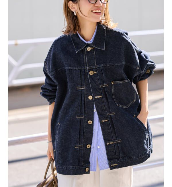 FRAMeWORK「≪追加≫エクストララージデニムジャケット 3」|デニムジャケット|