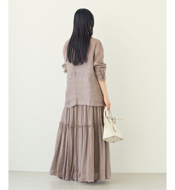 NOBLE「《セットアップ対応》ラミーリヨセルツイルミリタリーブルゾン」|その他|