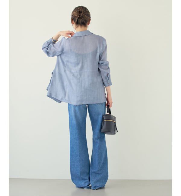 NOBLE「《セットアップ対応》ラミーリヨセルツイルミリタリーブルゾン」|その他|