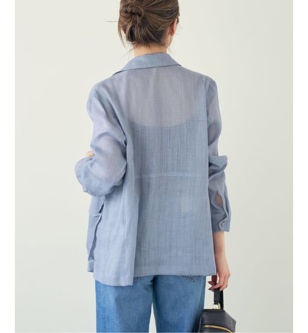 NOBLE「《セットアップ対応》ラミーリヨセルツイルミリタリーブルゾン」|その他|