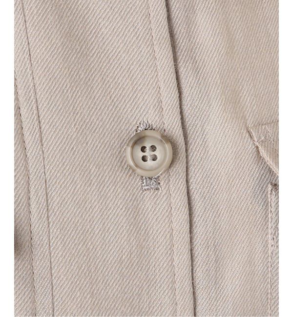 NOBLE「《セットアップ対応》ラミーリヨセルツイルミリタリーブルゾン」|その他|