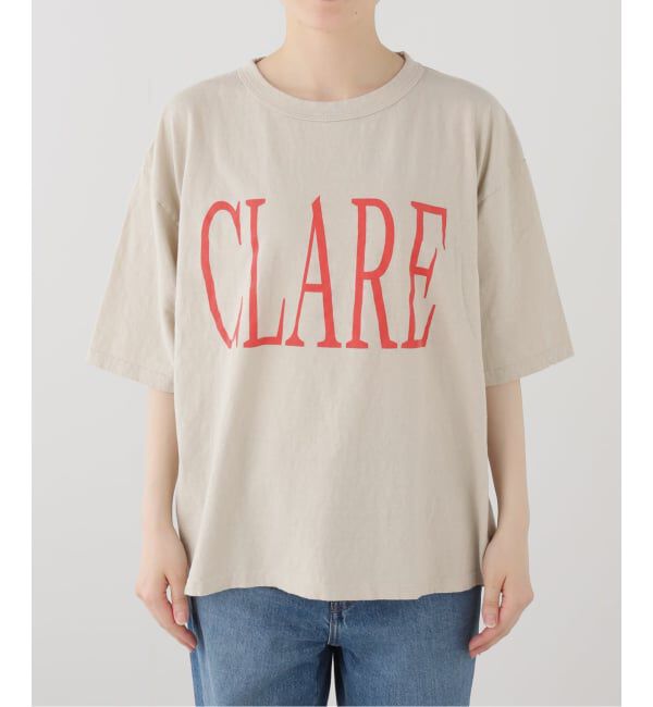 FRAMeWORK「ラフィー天竺ネームロゴTEE」|Tシャツ・カットソー|