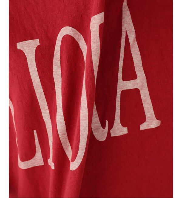 FRAMeWORK「ラフィー天竺ネームロゴTEE」|Tシャツ・カットソー|