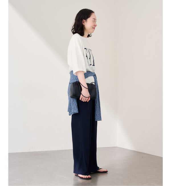 FRAMeWORK「ラフィー天竺ネームロゴTEE」|Tシャツ・カットソー|