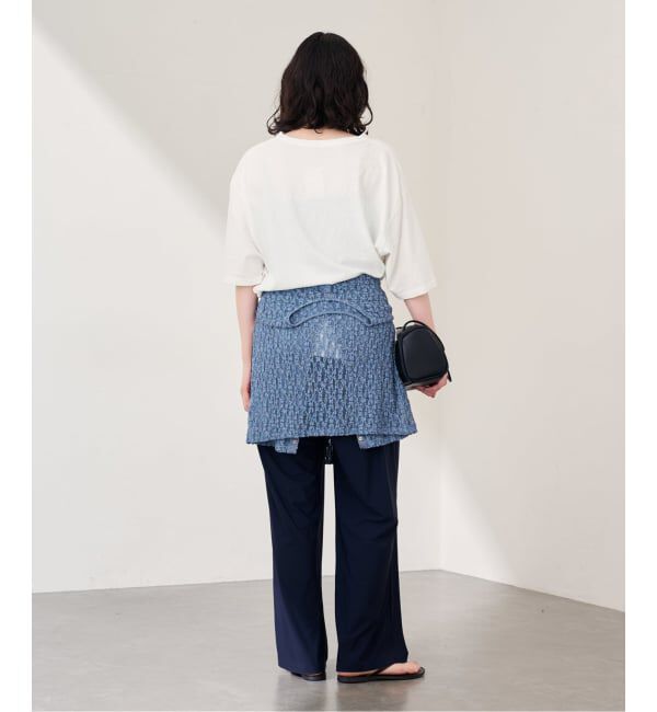 FRAMeWORK「ラフィー天竺ネームロゴTEE」|Tシャツ・カットソー|