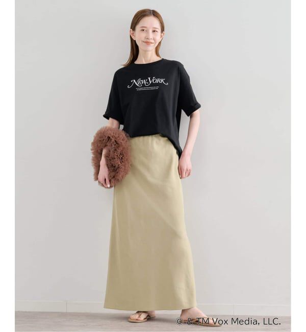 U by SPICK&SPAN「《予約》New York Magazine ロゴ TEE」|Tシャツ・カットソー|