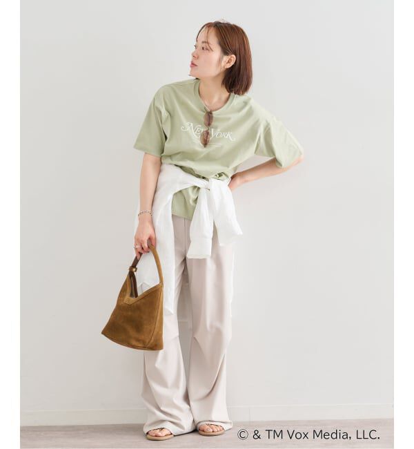 U by SPICK&SPAN「《予約》New York Magazine ロゴ TEE」|Tシャツ・カットソー|