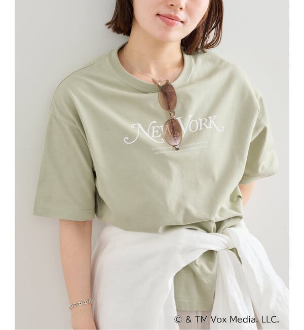 U by SPICK&SPAN「《予約》New York Magazine ロゴ TEE」|Tシャツ・カットソー|