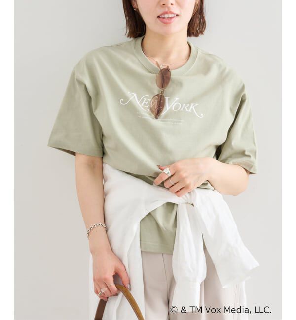 U by SPICK&SPAN「《予約》New York Magazine ロゴ TEE」|Tシャツ・カットソー|