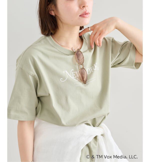 U by SPICK&SPAN「《予約》New York Magazine ロゴ TEE」|Tシャツ・カットソー|