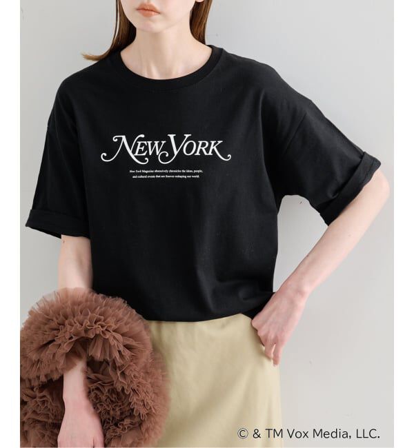 U by SPICK&SPAN「《予約》New York Magazine ロゴ TEE」|Tシャツ・カットソー|