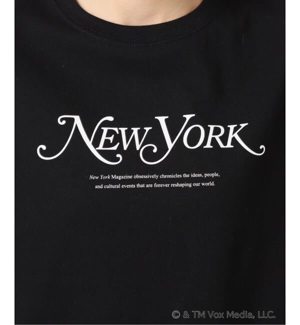 U by SPICK&SPAN「《予約》New York Magazine ロゴ TEE」|Tシャツ・カットソー|