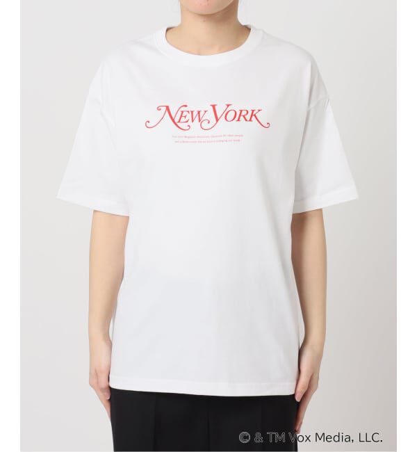 U by SPICK&SPAN「《予約》New York Magazine ロゴ TEE」|Tシャツ・カットソー|