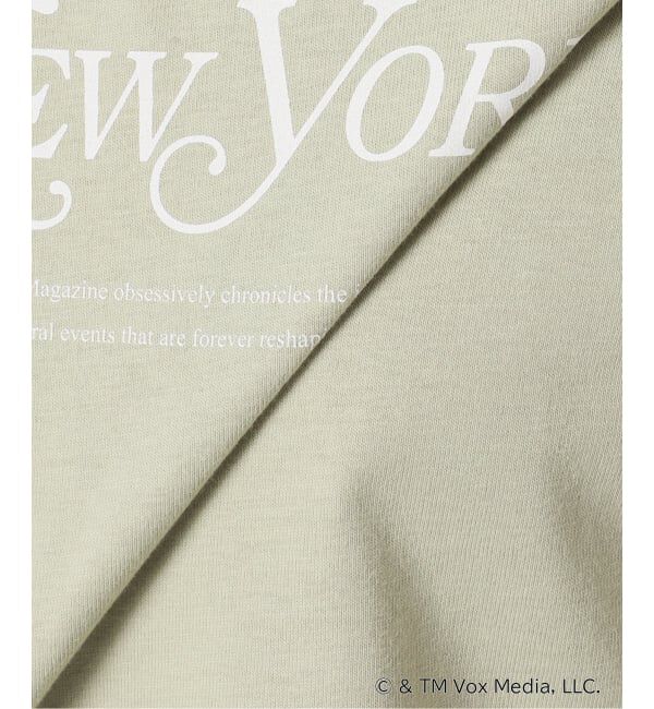 U by SPICK&SPAN「《予約》New York Magazine ロゴ TEE」|Tシャツ・カットソー|