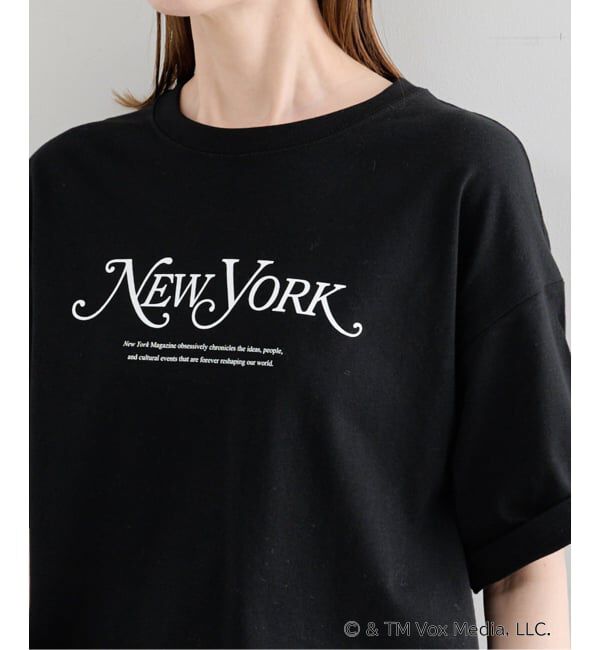 U by SPICK&SPAN「《予約》New York Magazine ロゴ TEE」|Tシャツ・カットソー|