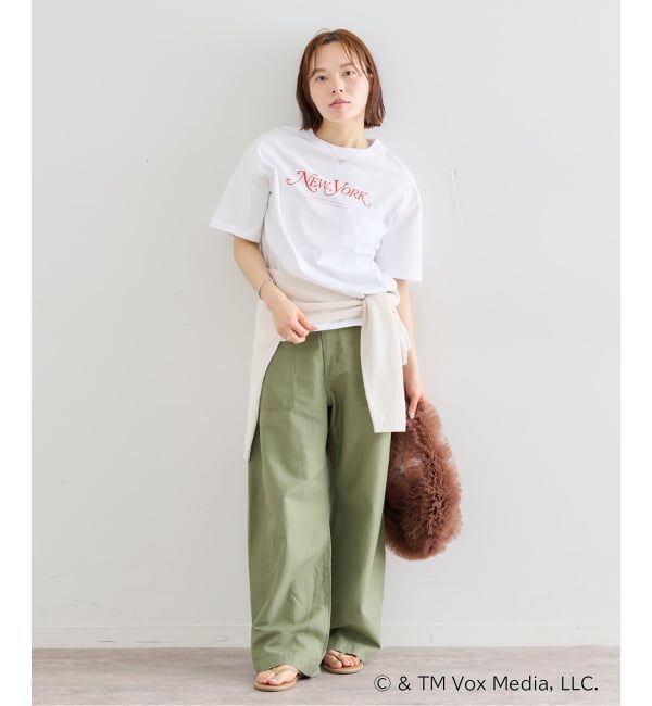 U by SPICK&SPAN「《予約》New York Magazine ロゴ TEE」|Tシャツ・カットソー|