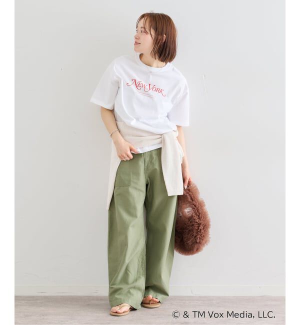 U by SPICK&SPAN「《予約》New York Magazine ロゴ TEE」|Tシャツ・カットソー|